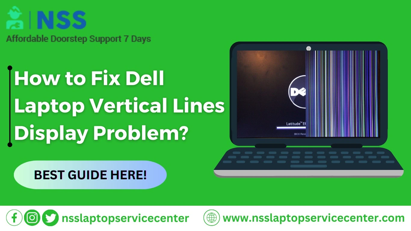 How To Fix Dell Laptop Vertical Lines Display Problem