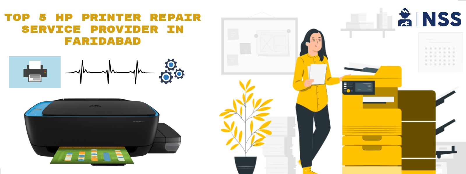 Top 5 HP Repair Printer Service Provider In Faridabad