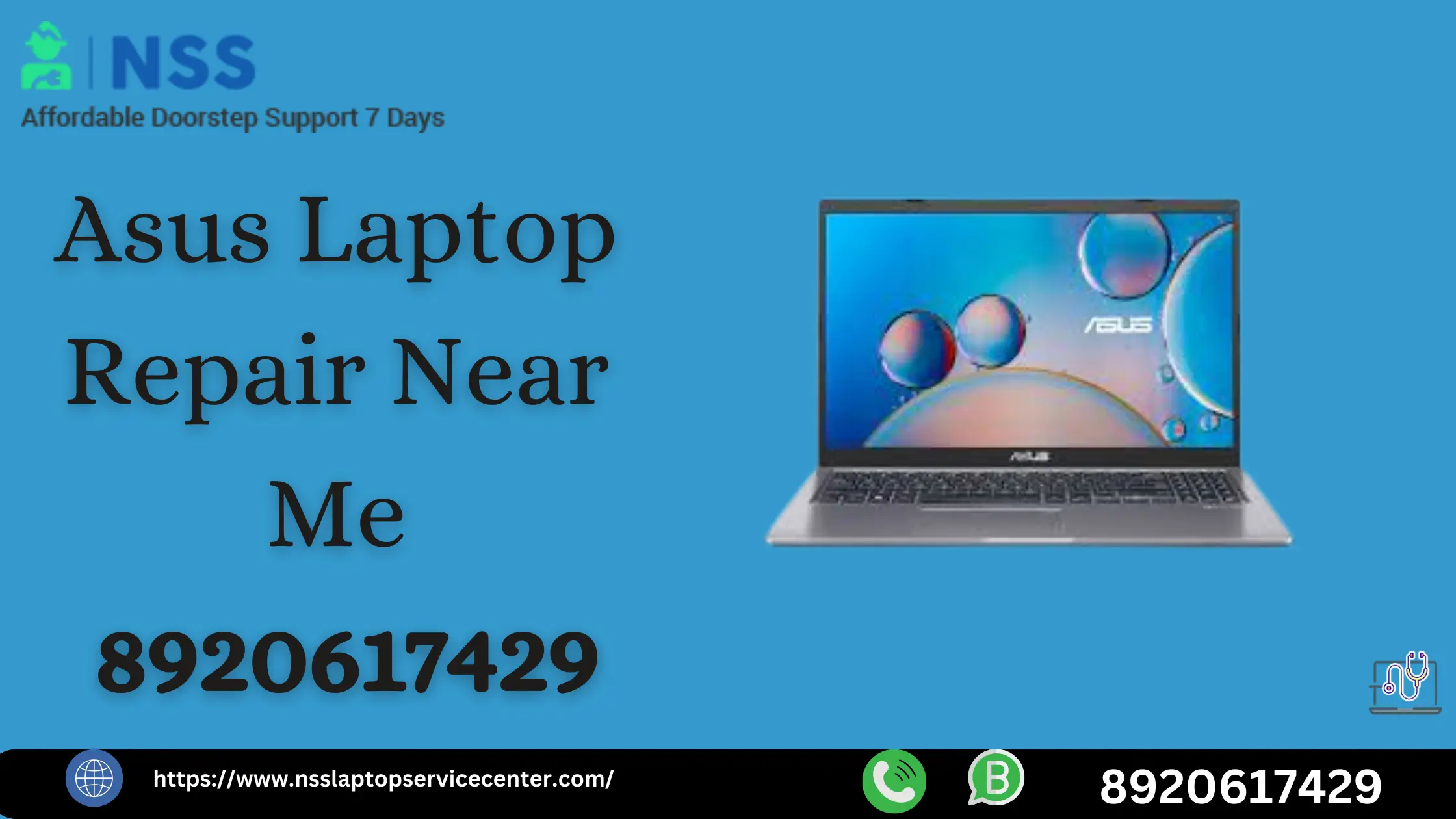 book now Asus laptop repair service