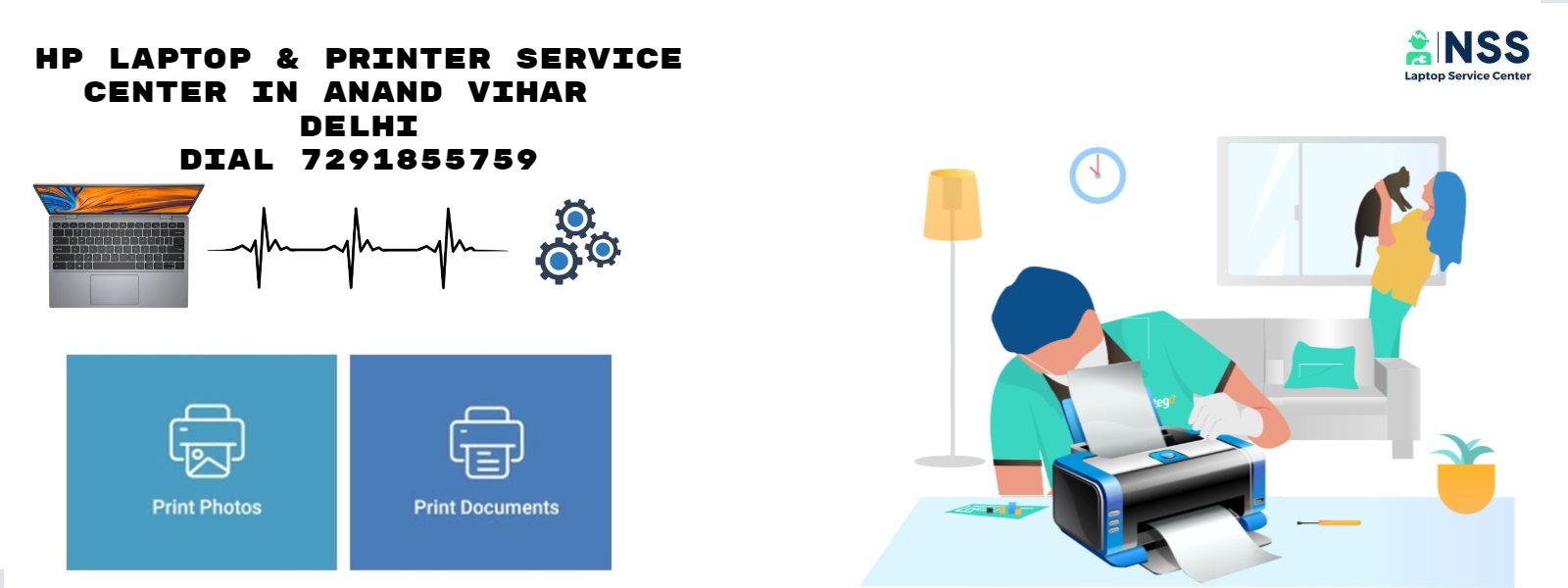 HP Authorized Service Center in Anand Vihar, Delhi