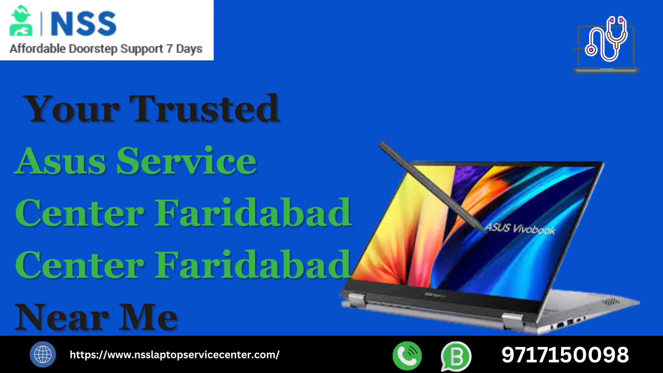 Your Trusted Asus Service Center Faridabad Near Me