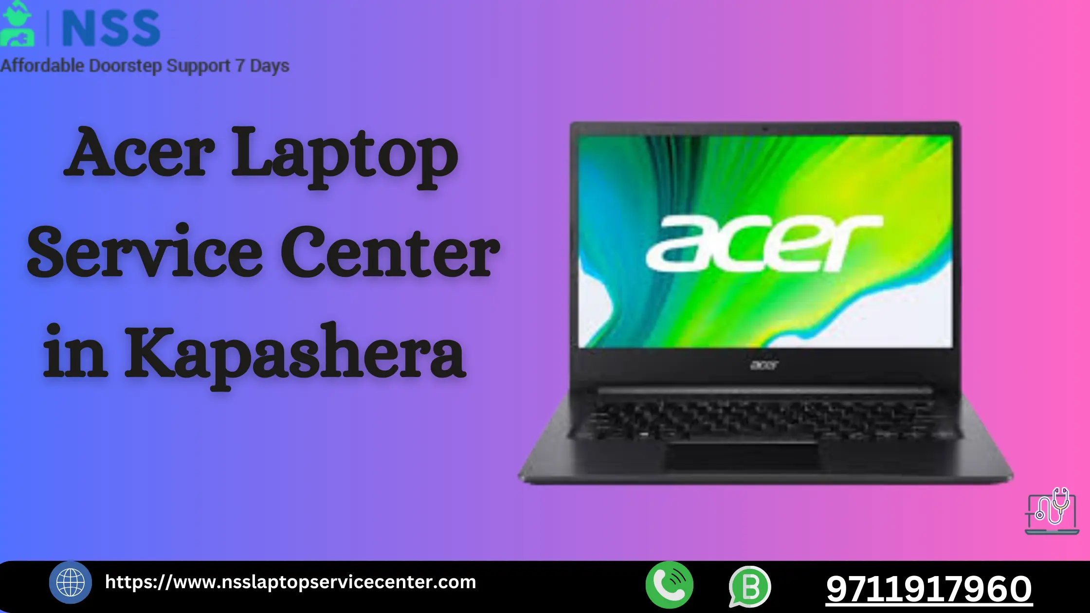 Acer Laptop Service Center in Kapashera Near Delhi