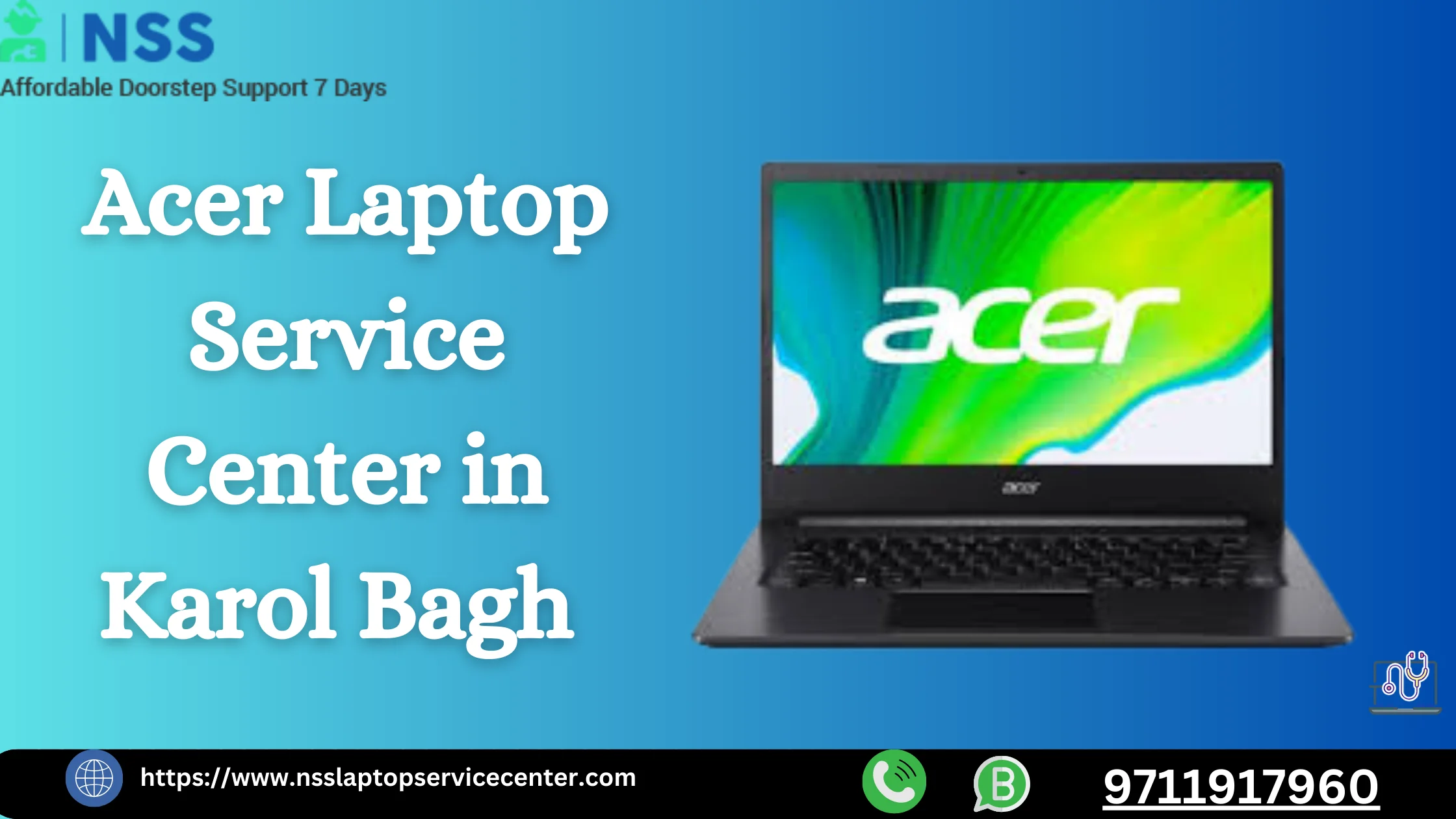 Acer Laptop Service Center in Karol Bagh Near Delhi
