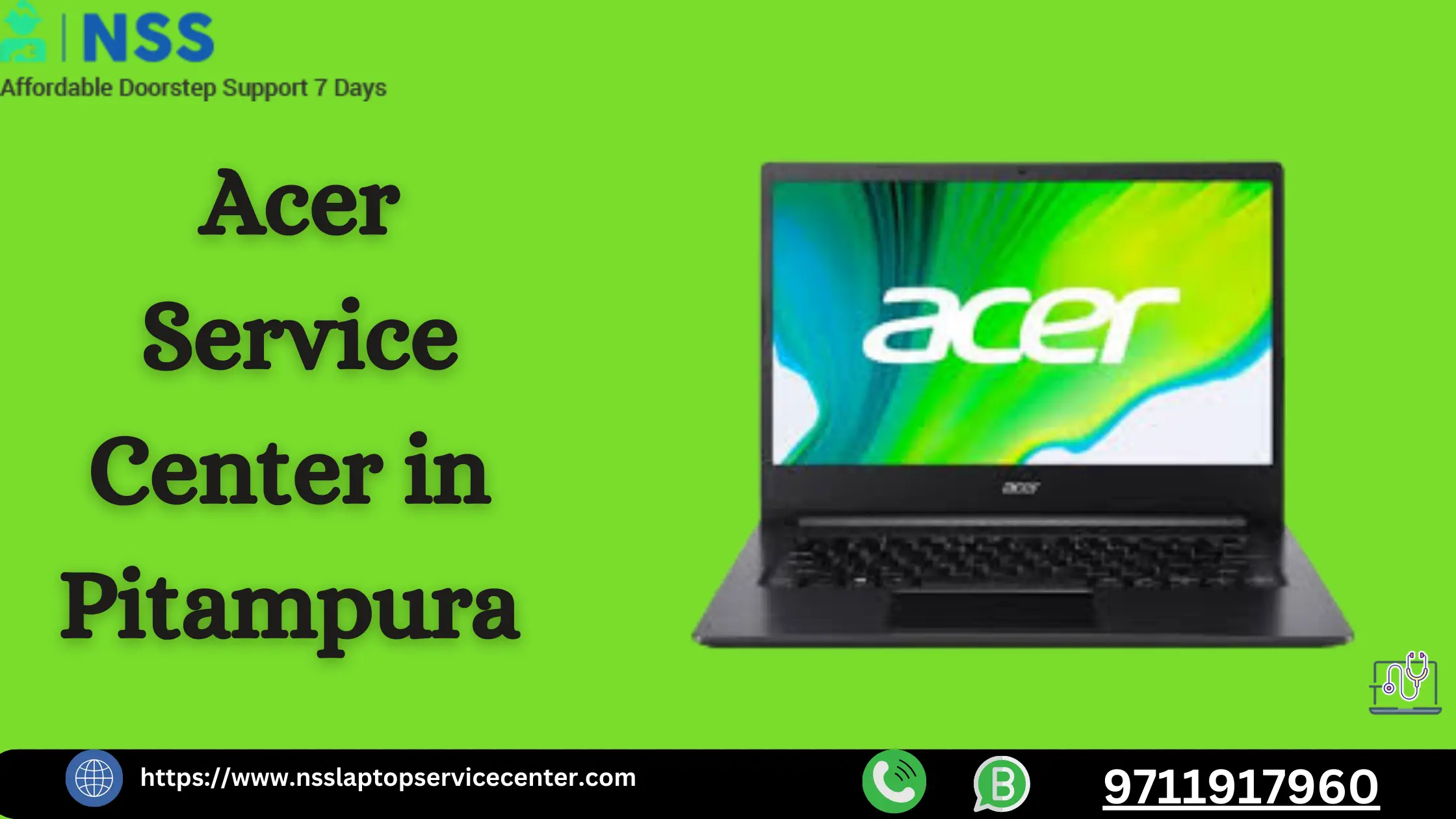 Acer Laptop Service Center in Pitampura Near Delhi
