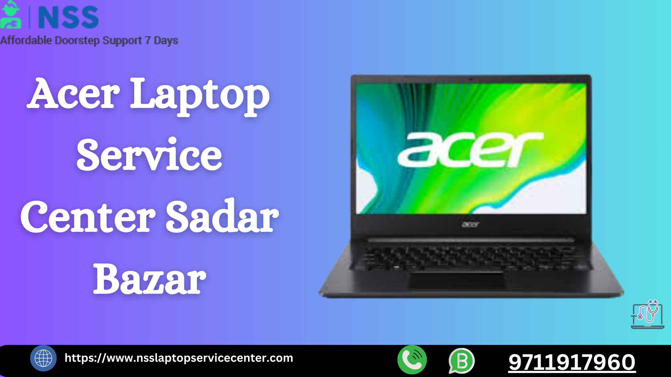 Acer Laptop Service Center in Sadar Bazar Delhi