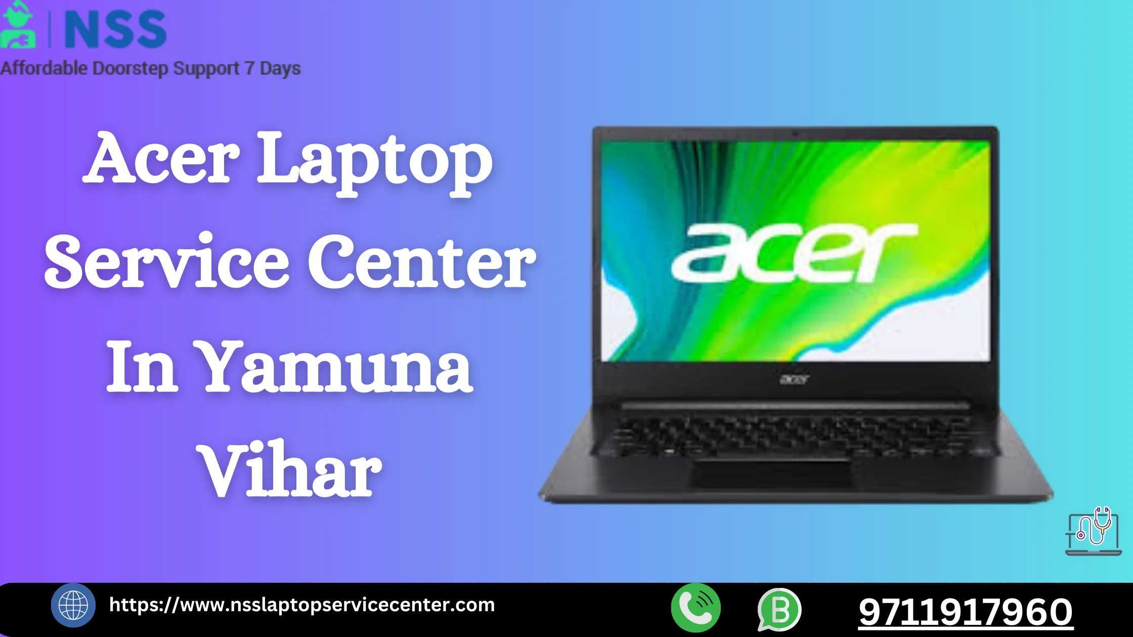Acer Laptop Service Center in Yamuna Vihar, Delhi