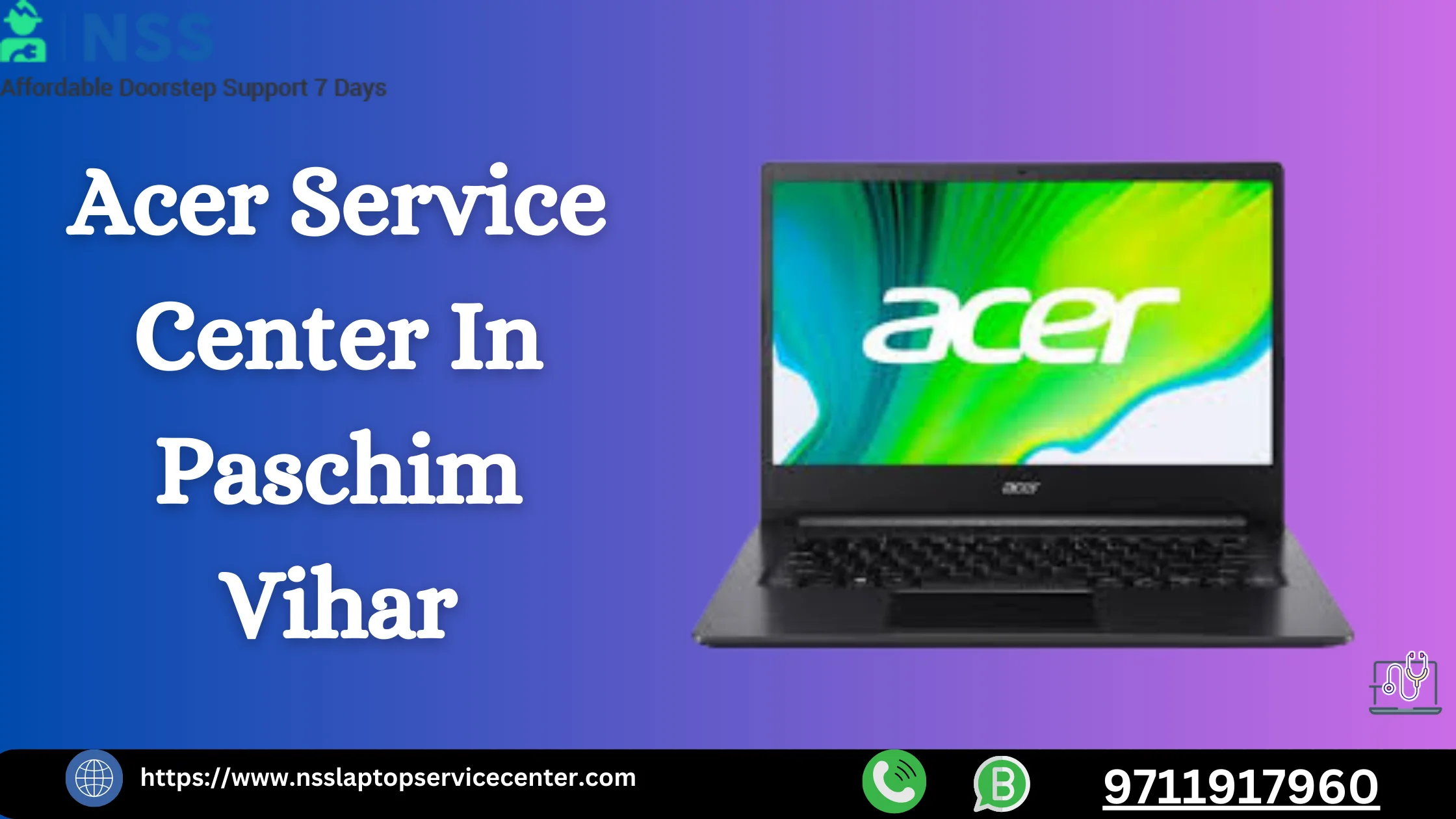 Acer Service Center in Paschim Vihar Delhi