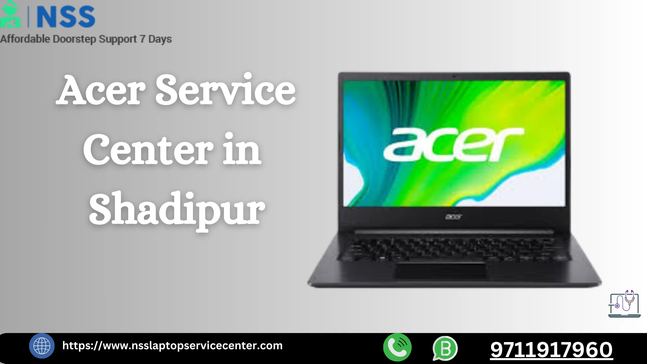 Acer Service Center in Shadipur Near Delhi