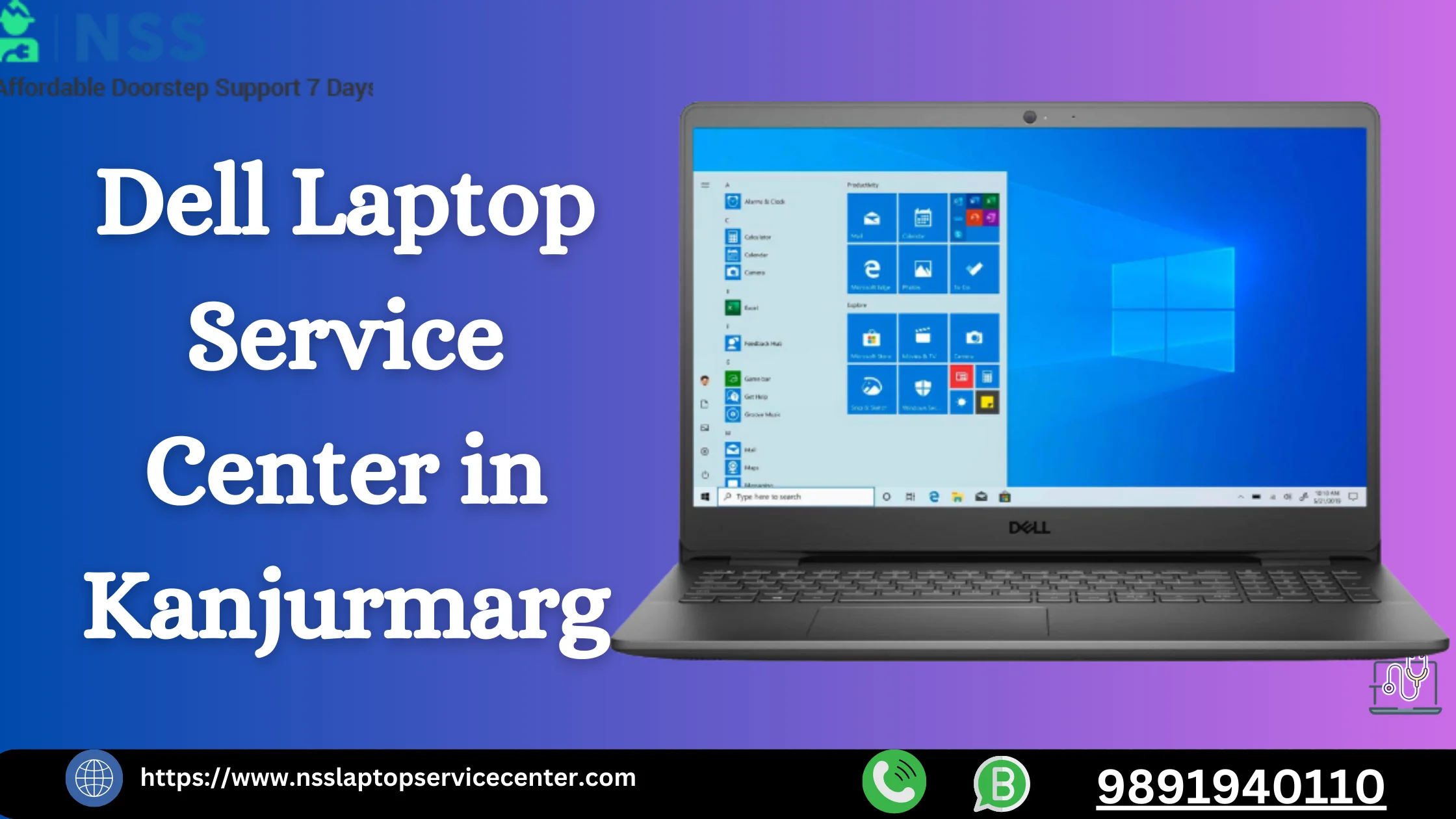 Dell Laptop Service Center in Kanjurmarg Near Mumbai