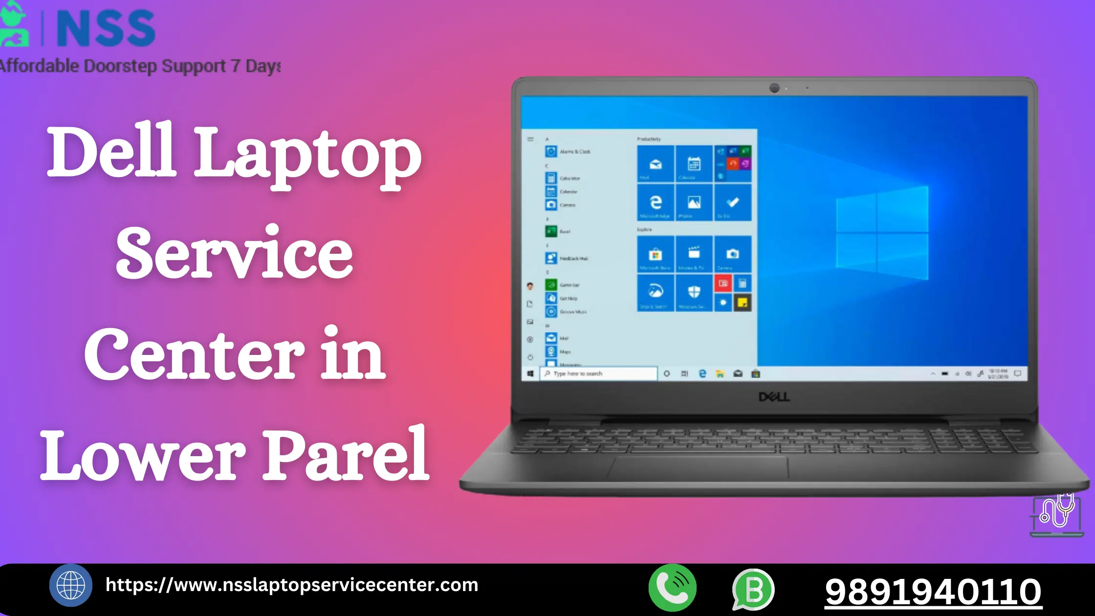 Dell Laptop Service Center in Lower Parel Near Mumbai