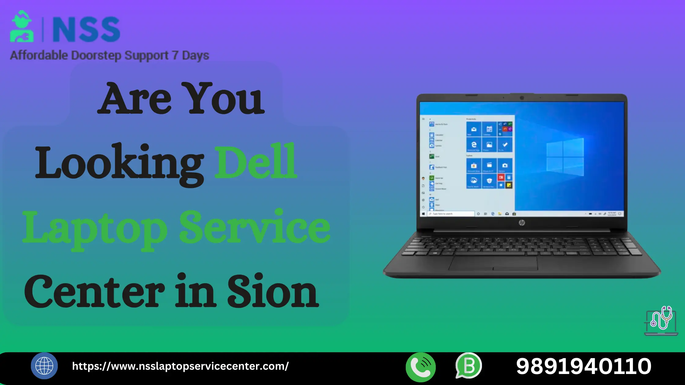 Are You Looking Dell  Laptop Service Center in Sion