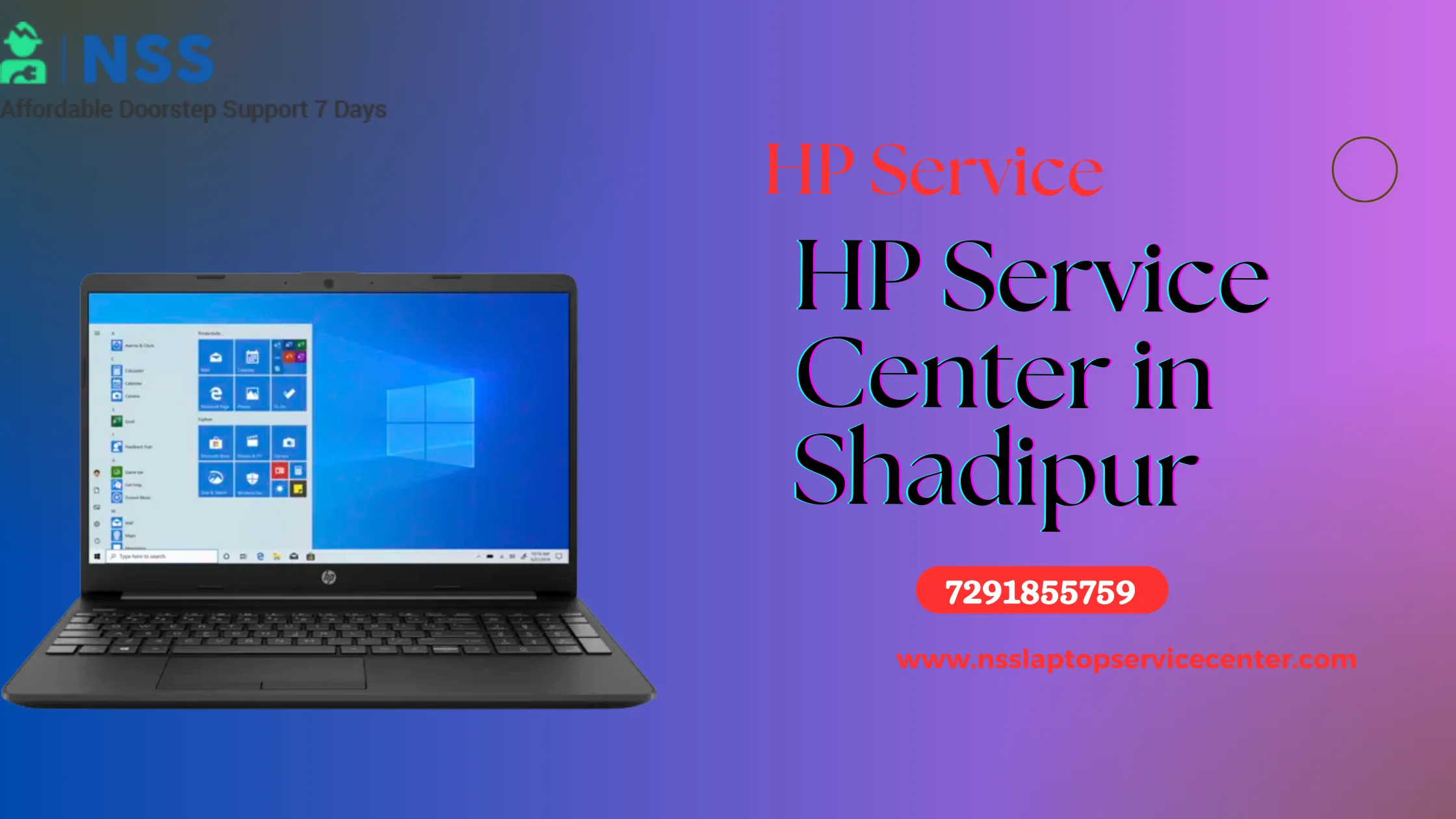 HP Service Center in Shadipur Near Delhi