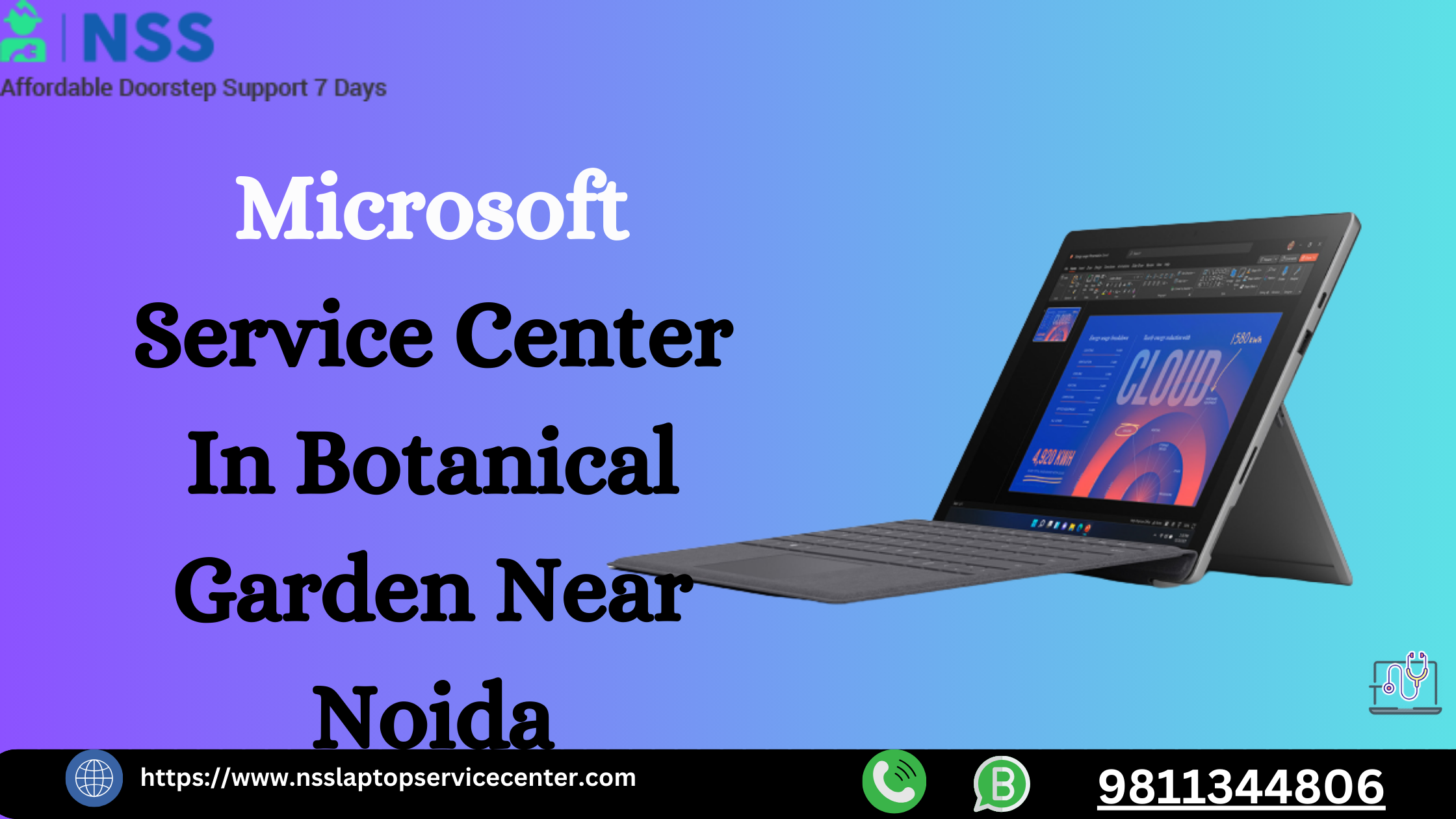 Microsoft Service Center in Botanical Garden Near Noida