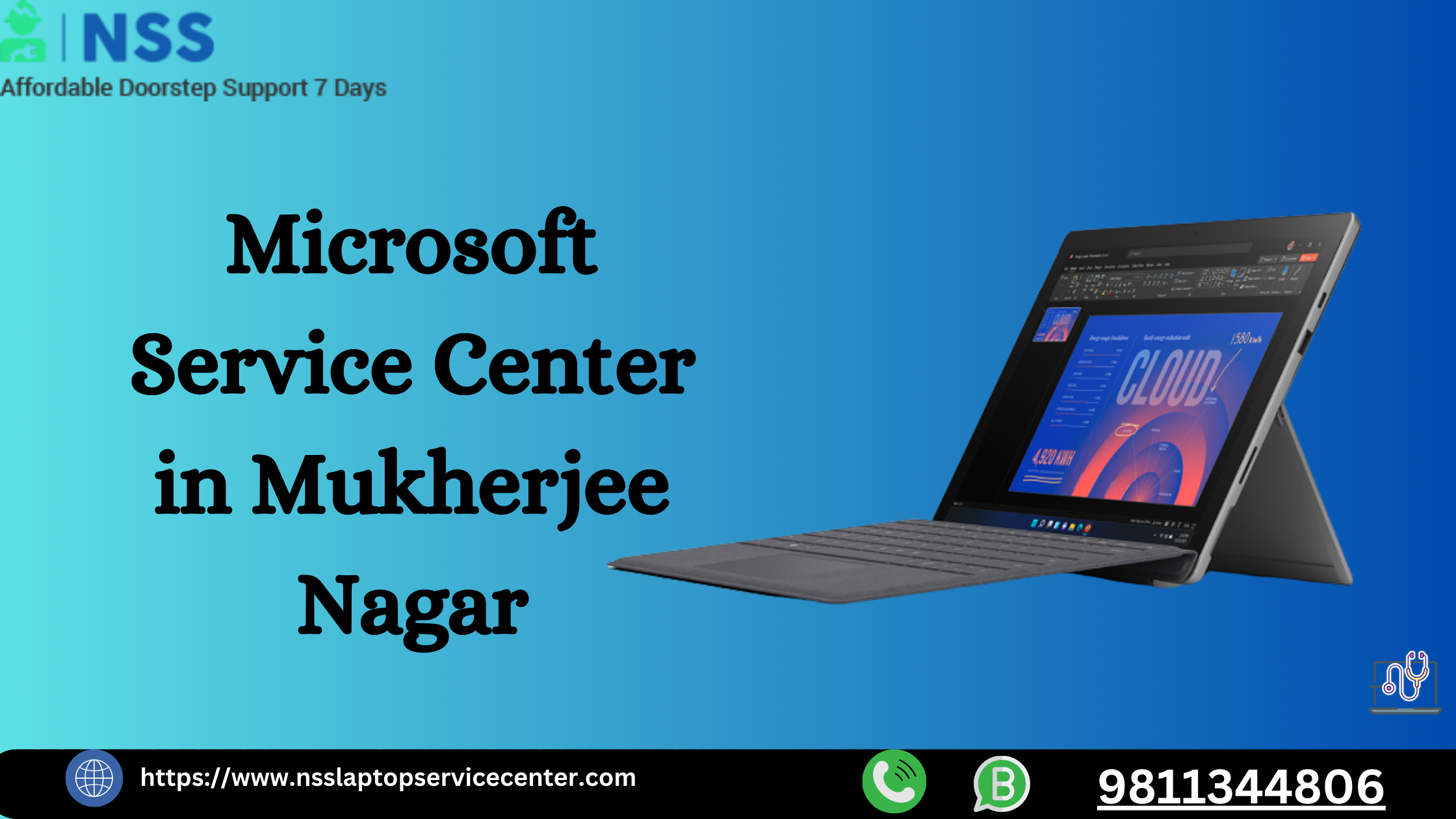 Microsoft  Service Center in GTB Mukherjee Nagar Near Delhi