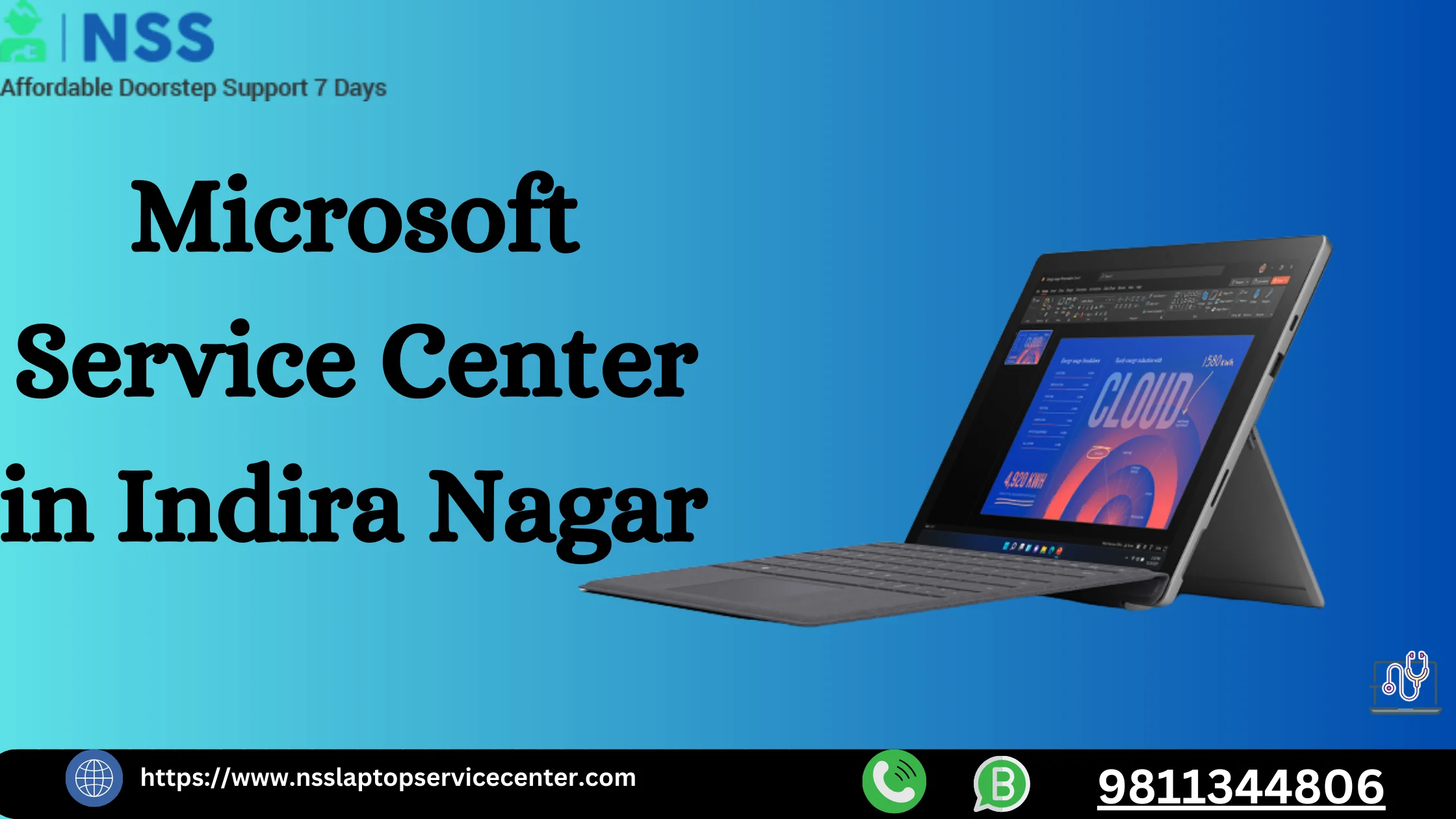 Microsoft Service Center in Indira Nagar Near Lucknow