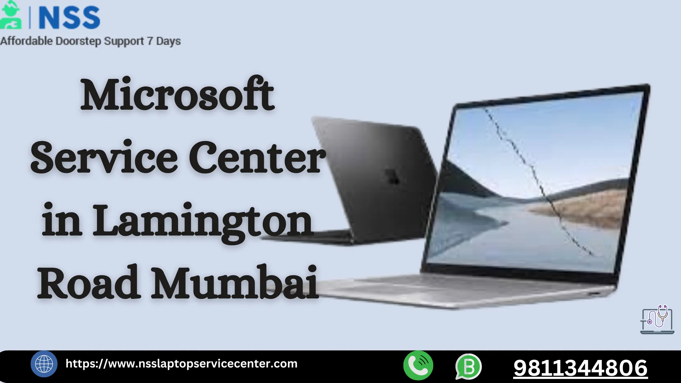 Microsoft Service Center in Lamington Road Mumbai