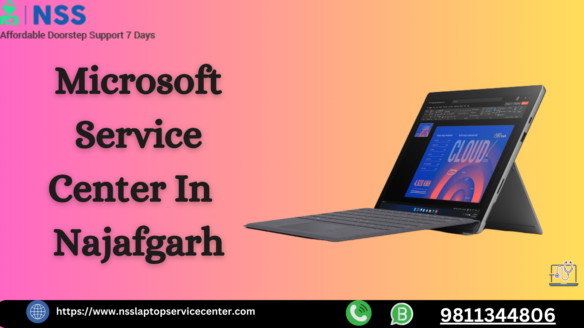 Microsoft Service Center in Najafgarh  Near Delhi