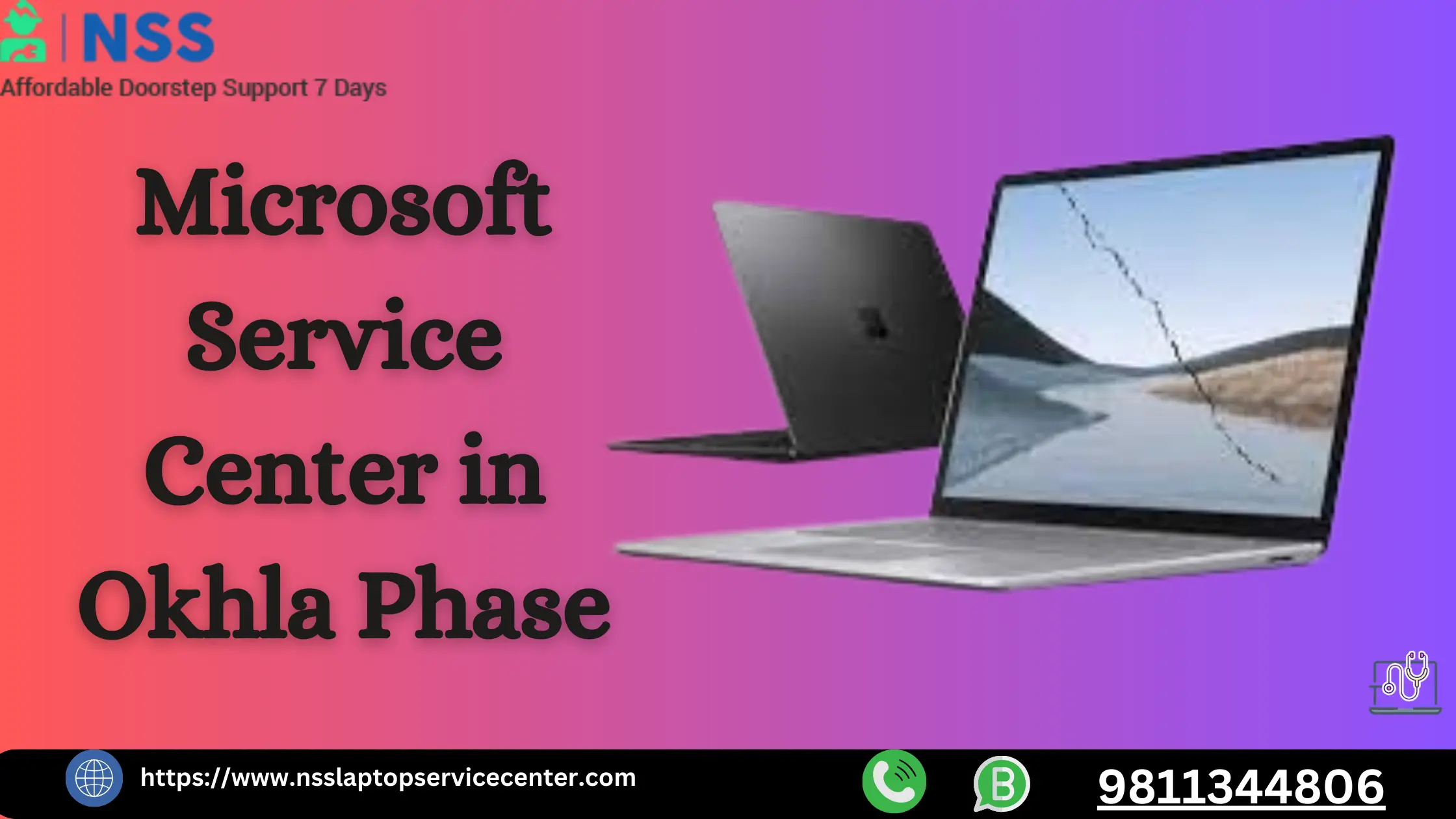 Microsoft Service Center in Okhla Phase Near Delhi