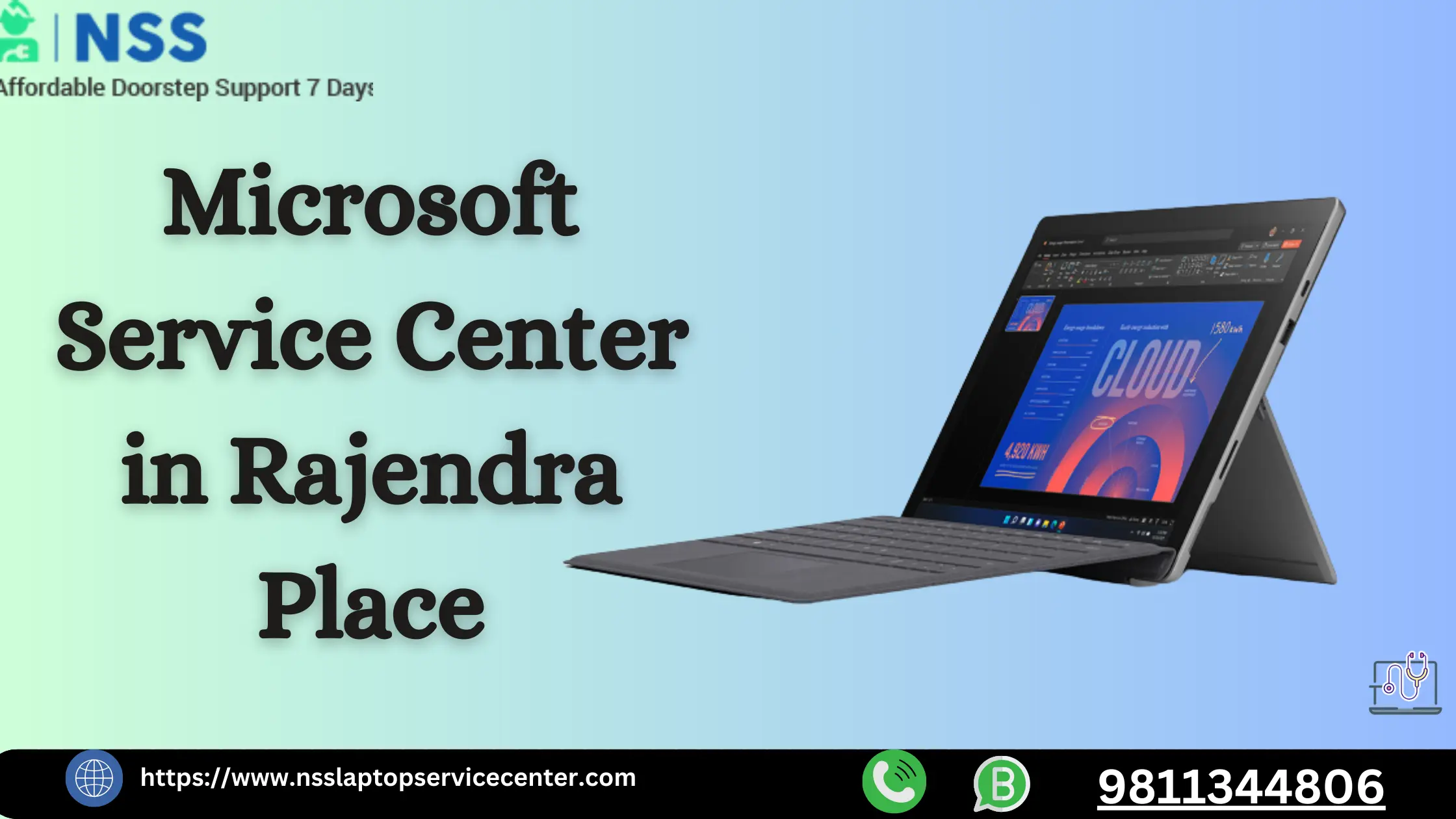 Microsoft Service Center in Rajendra Place Near Delhi