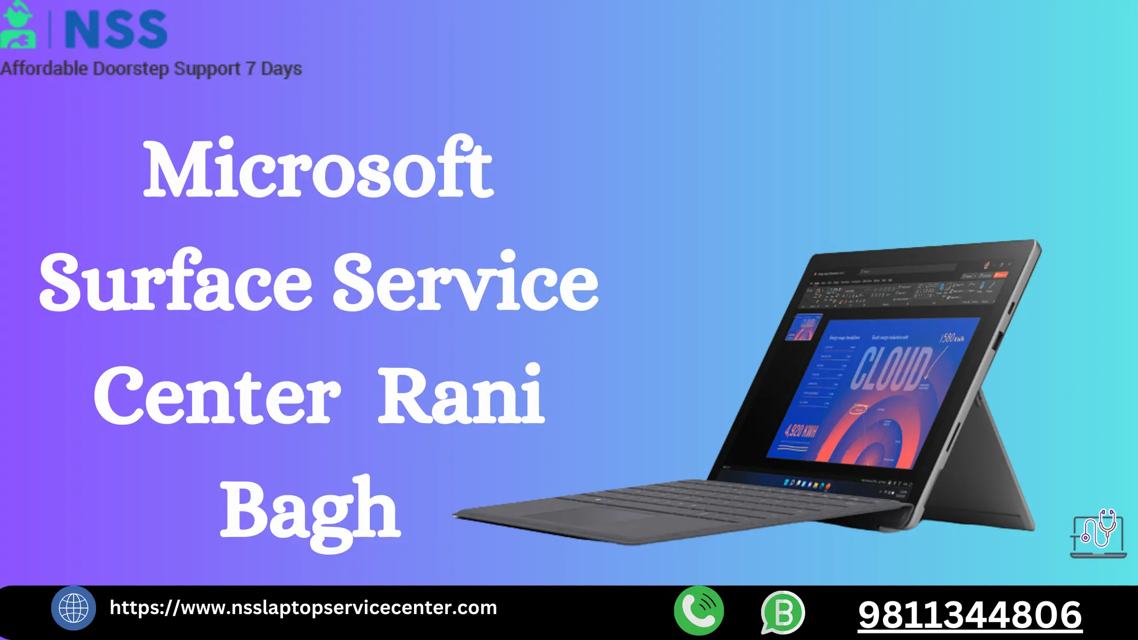 Microsoft Service Center in Rani Bagh Near Delhi