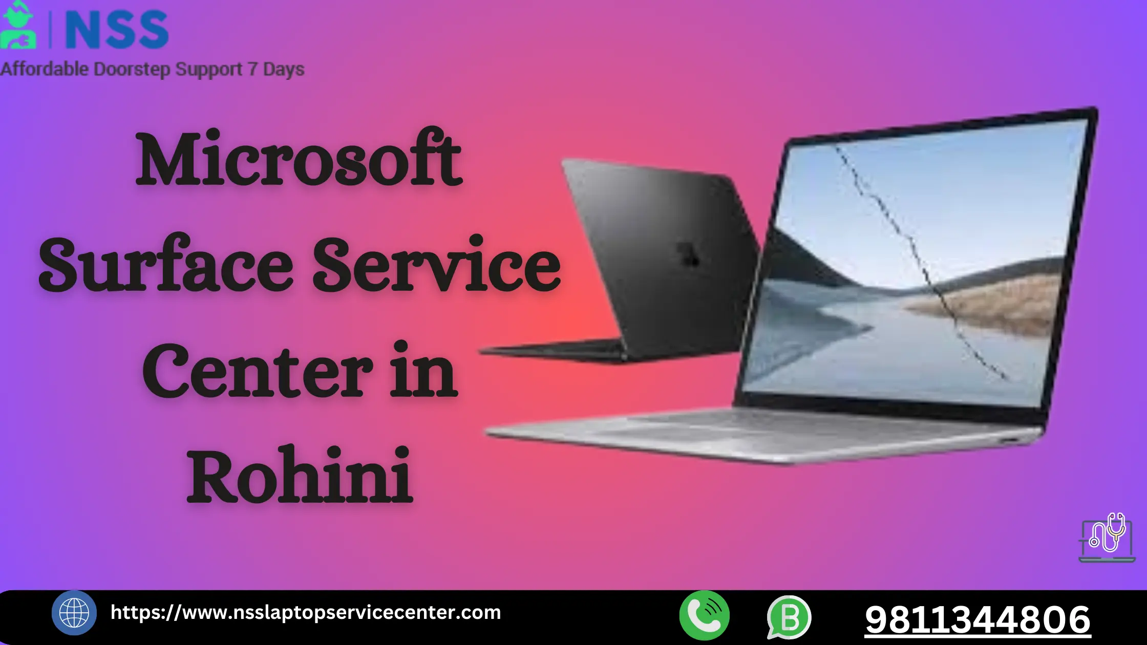 Microsoft Surface Service Center in Rohini Near Delhi
