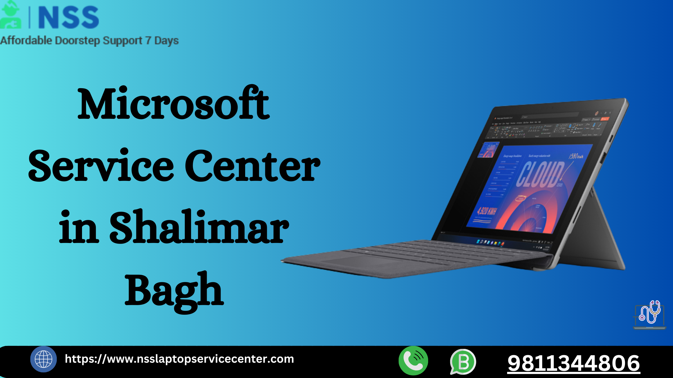 Microsoft Service Center in Shalimar Bagh Near Delhi