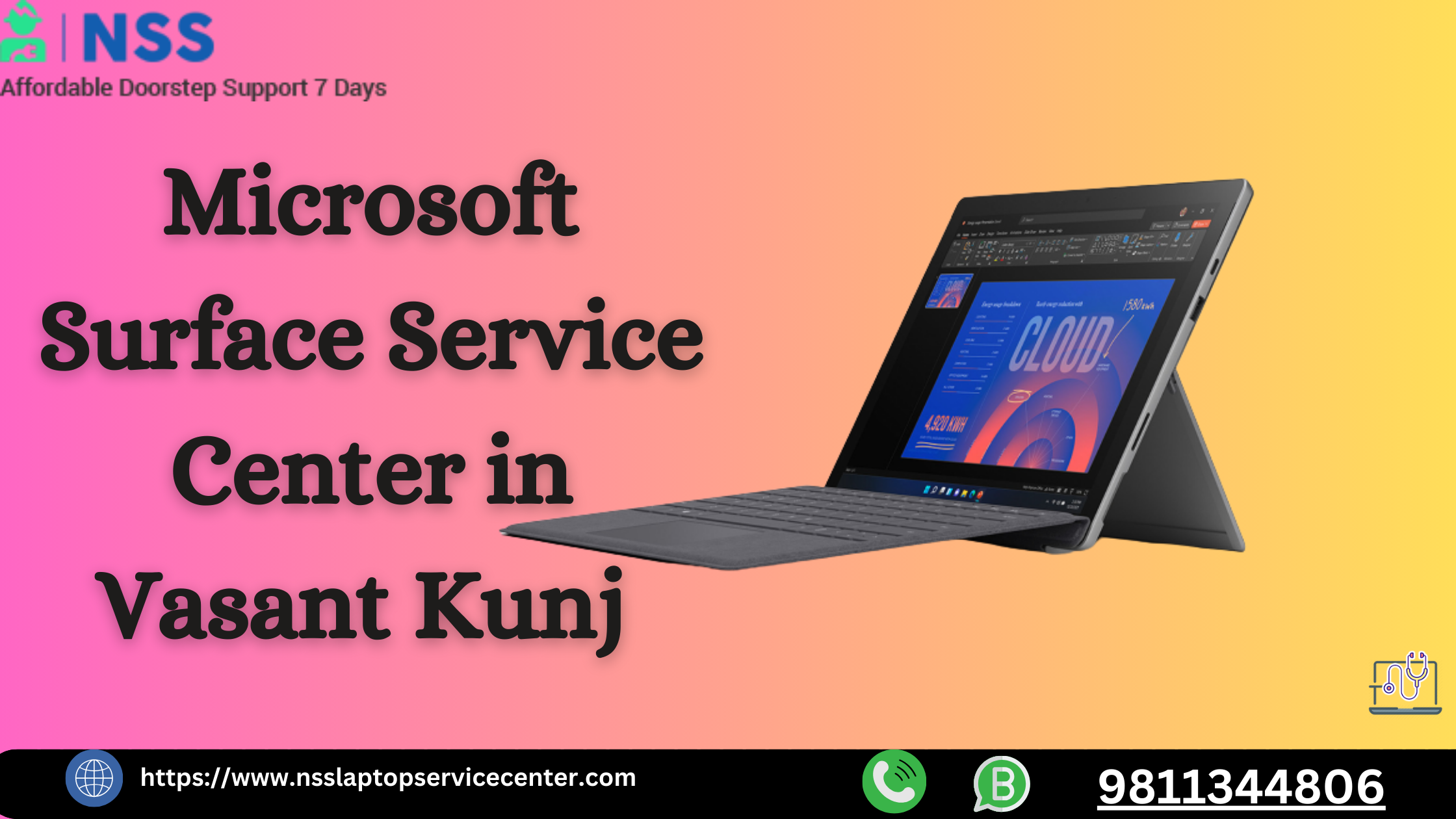 Microsoft Service Center in Vasant Kunj Near Delhi