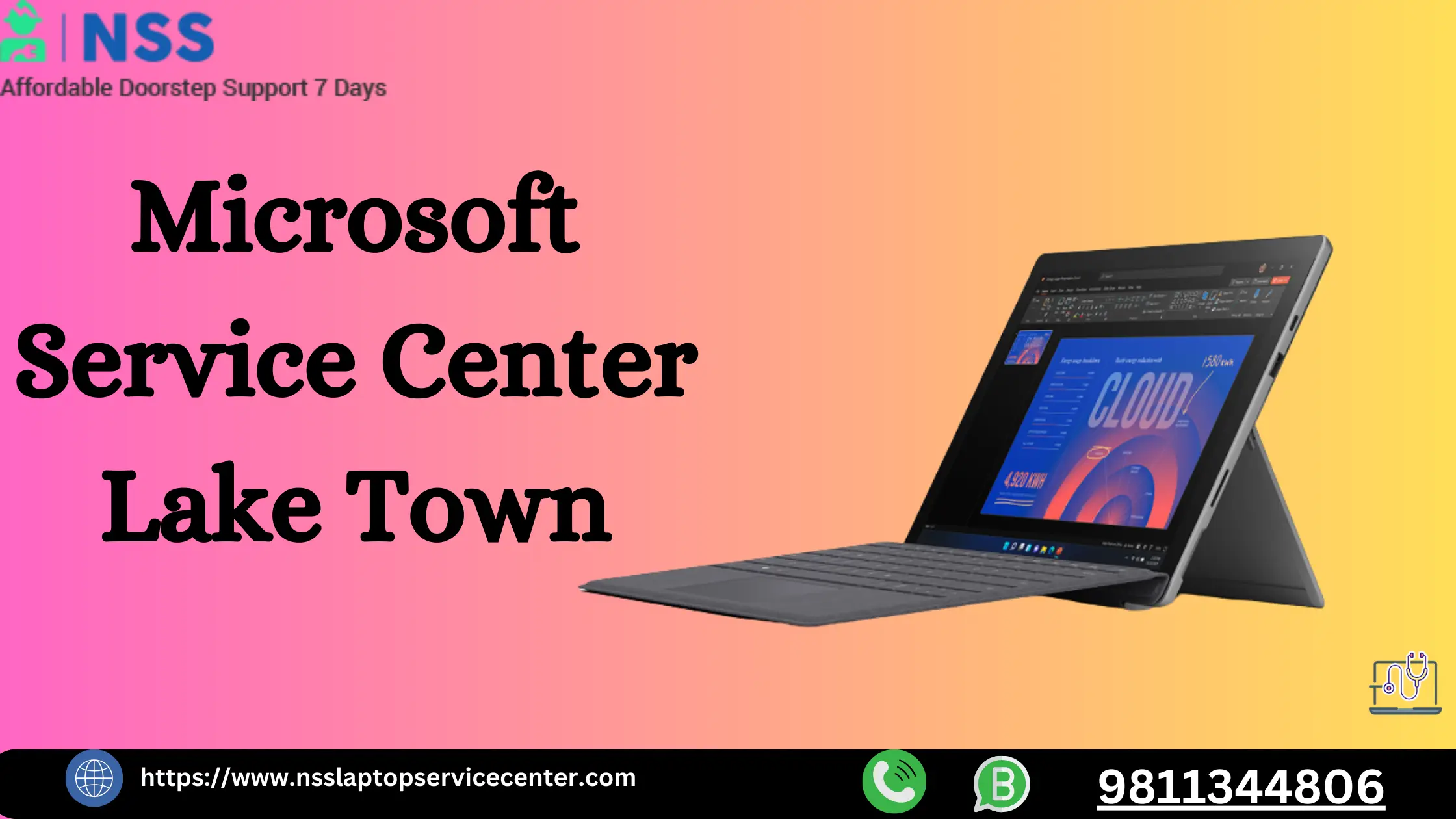 Microsoft Service Center Lake Town Near Kolkata