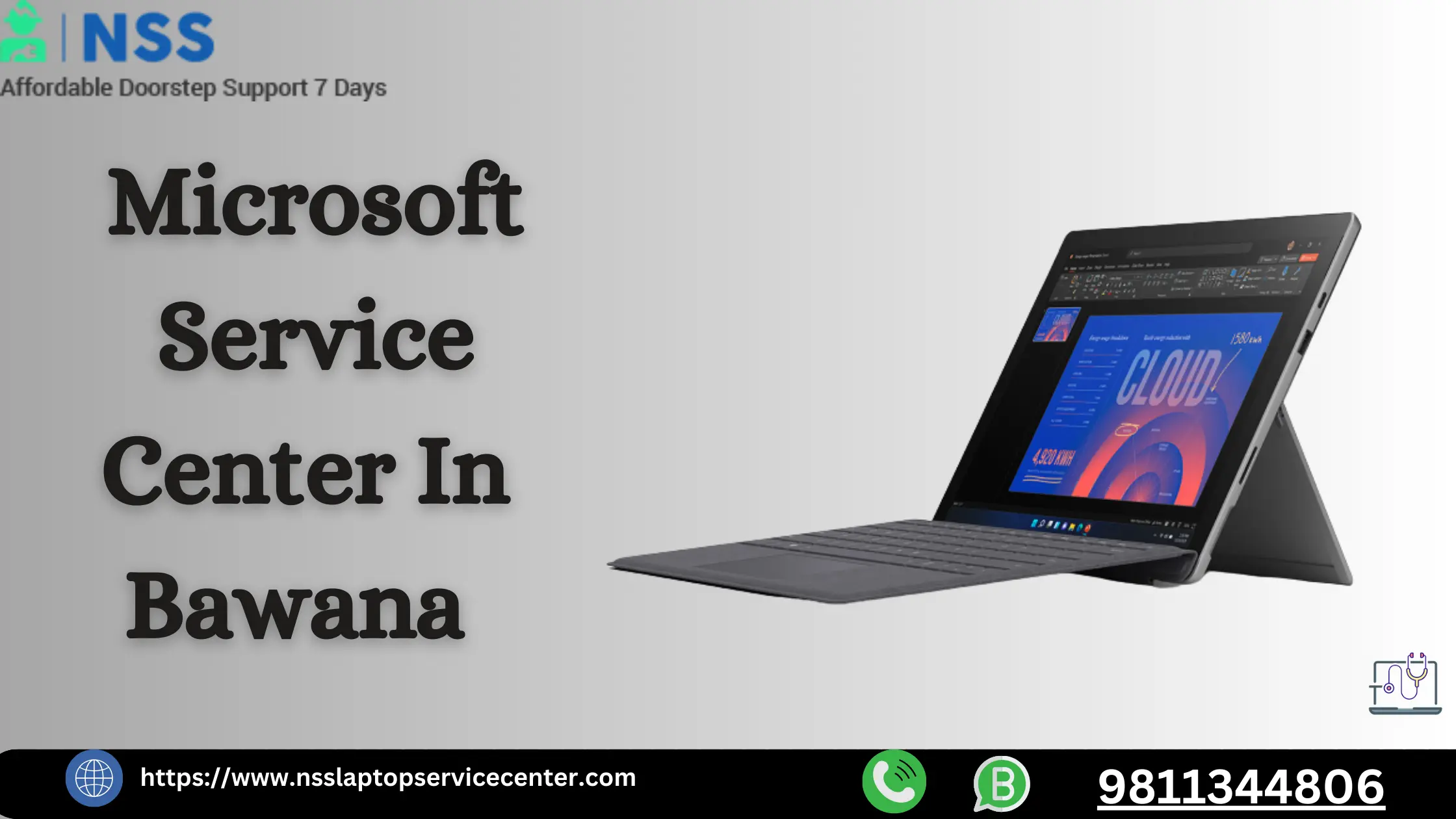 Microsoft Service Center in Bawana Near Delhi