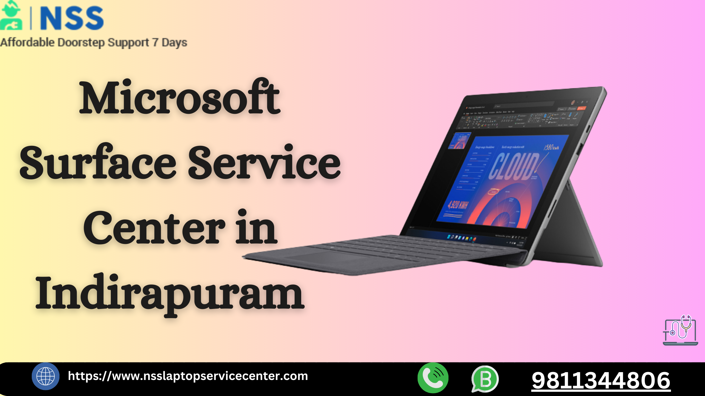 Microsoft Surface Service Center in Indirapuram Near Ghaziabad