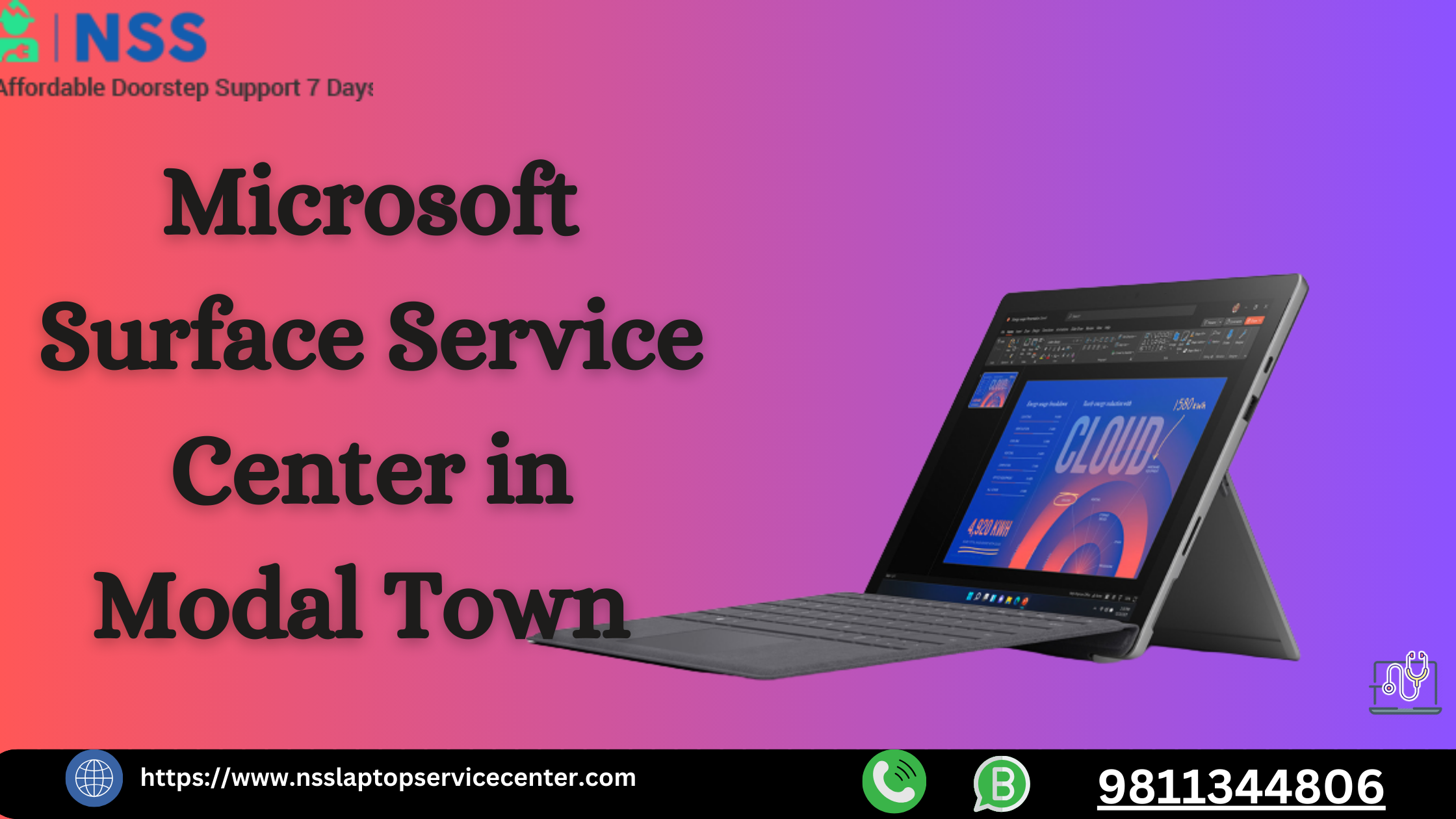 Microsoft Service Center in Model Town Near Mumbai