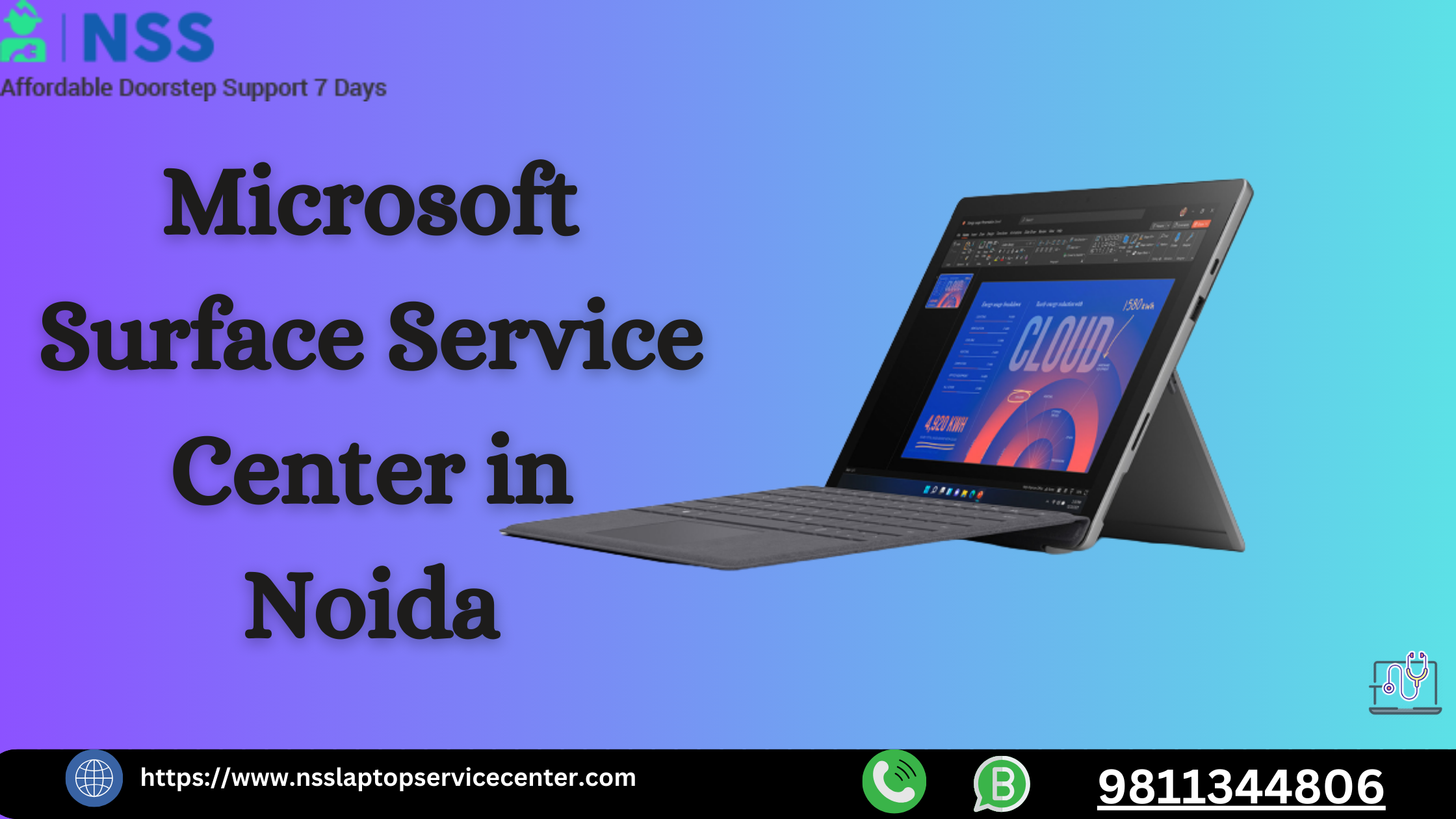 Microsoft Surface Service Center Near Me in Noida