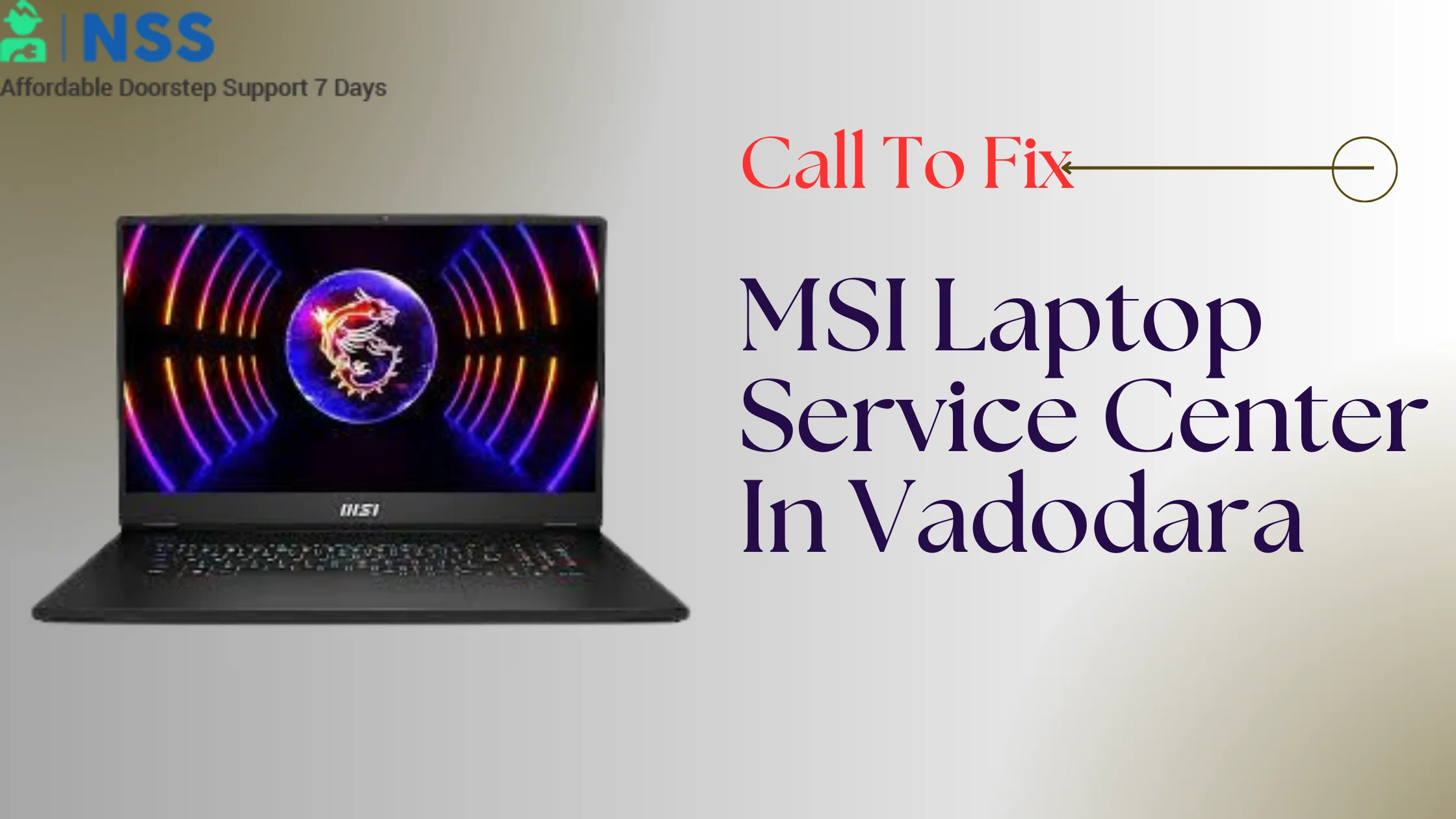 MSI Laptop Service Center In Vadodara