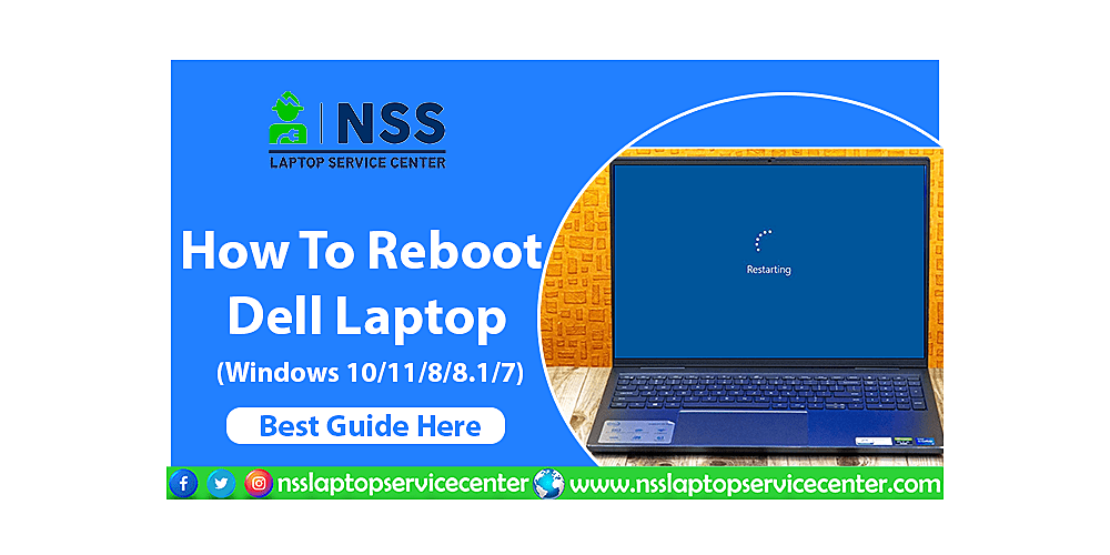 How to Reboot a Dell Laptop or Desktop Windows 11 | 10 | 7