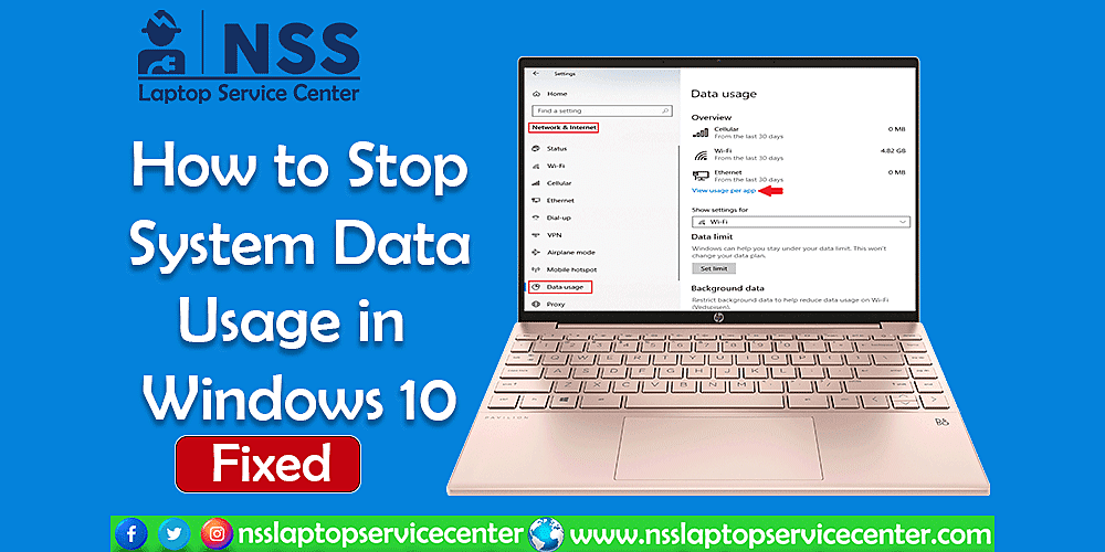 How to Stop System Data Usage in Windows 10 |Why laptop consume more data