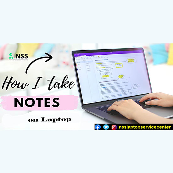 How To Take Notes On Laptop
