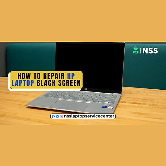 How To Repair HP Laptop Black Screen