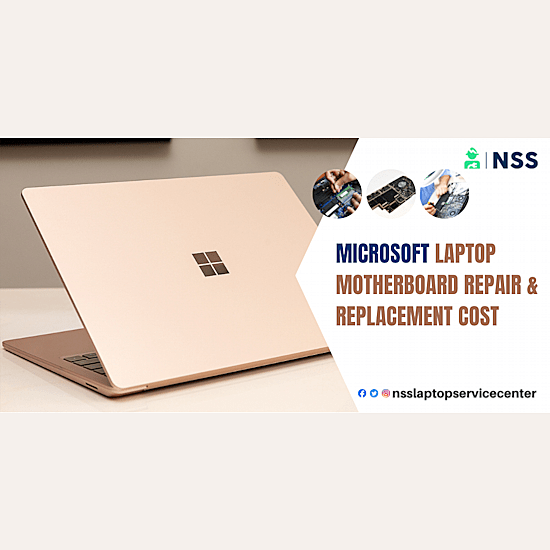 Microsoft Laptop Motherboard Repair & Replacement Cost