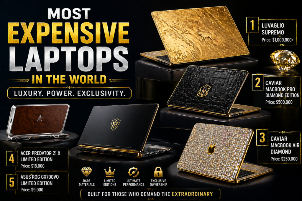 Most Expensive Laptops In The World