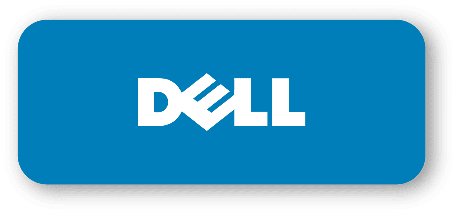 dell company logo with realistic shadow popular computer and laptop manufacturing companies logotype free png 1